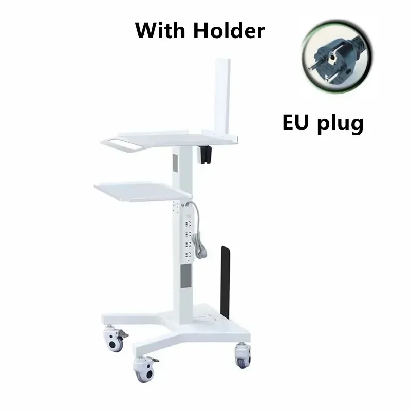 Medical Dental Scanner Cart Intraoral Scanner Trolley  Tool Cart With Bracket Tray Hoder Mobile Workstation