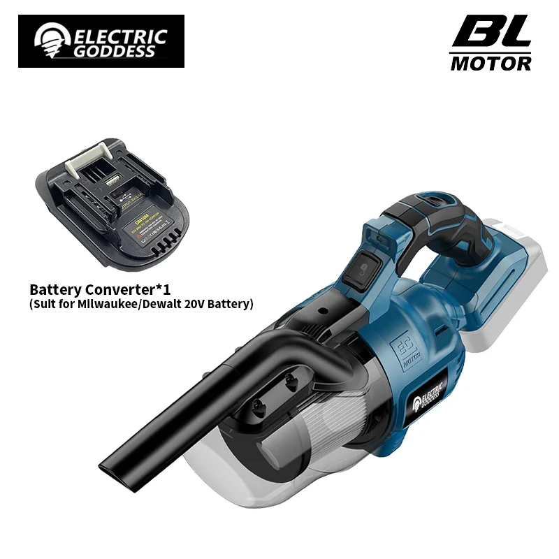 Electric Goddess Portable Multi-function Cordless Electric Vacuum Cleaner Dust Carpet Clean Machine For Makita 18v Battery Pin