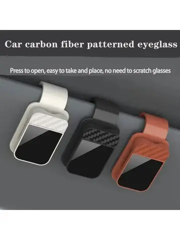 Parasol para coche, soporte con Clip para gafas de sol, colgador estable para gafas, organizador de tarjetas y billetes, Clip de almacenamiento Interior, accesorios para coche