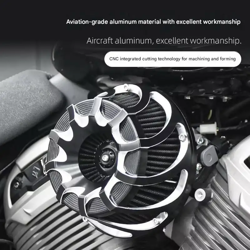Transparent Clutch Cover Air Filter Engine Water Pump Cover Fit For BENDA Dark Flag 500 950 Napoleon Bob Chinchilla 500