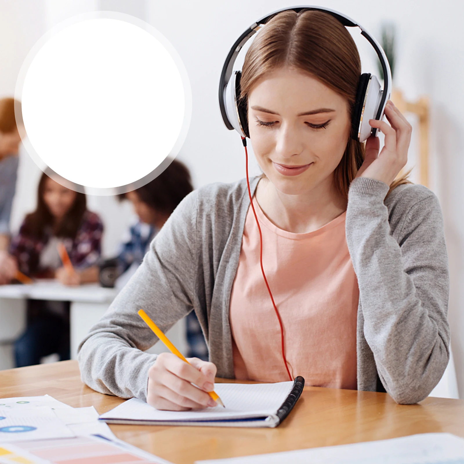 

2pcs Ear Cushions For .50 Headphone Replacement Ear Pads Protein Earpad Cover Headset Accessories Lightweight