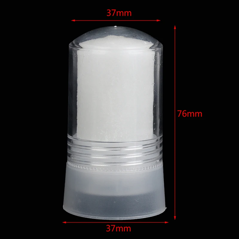 Natural Rhinestone Deodorant Alum Stick Body Odor Remover Antiperspirant 60g