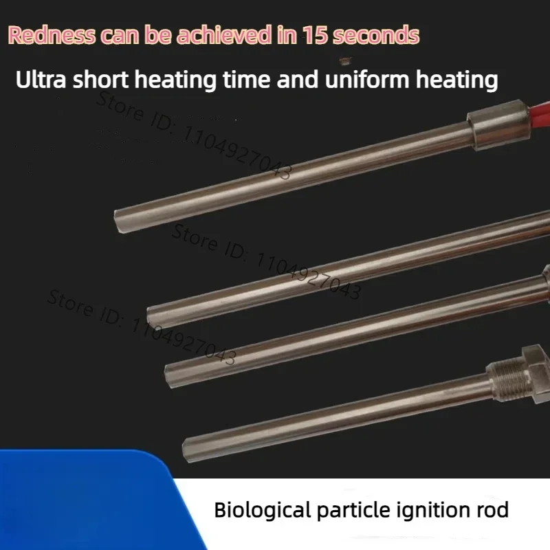 Wood Pellet Stove Ignition Rod Air-heated Water Heater Burner High Temperature Igniter
