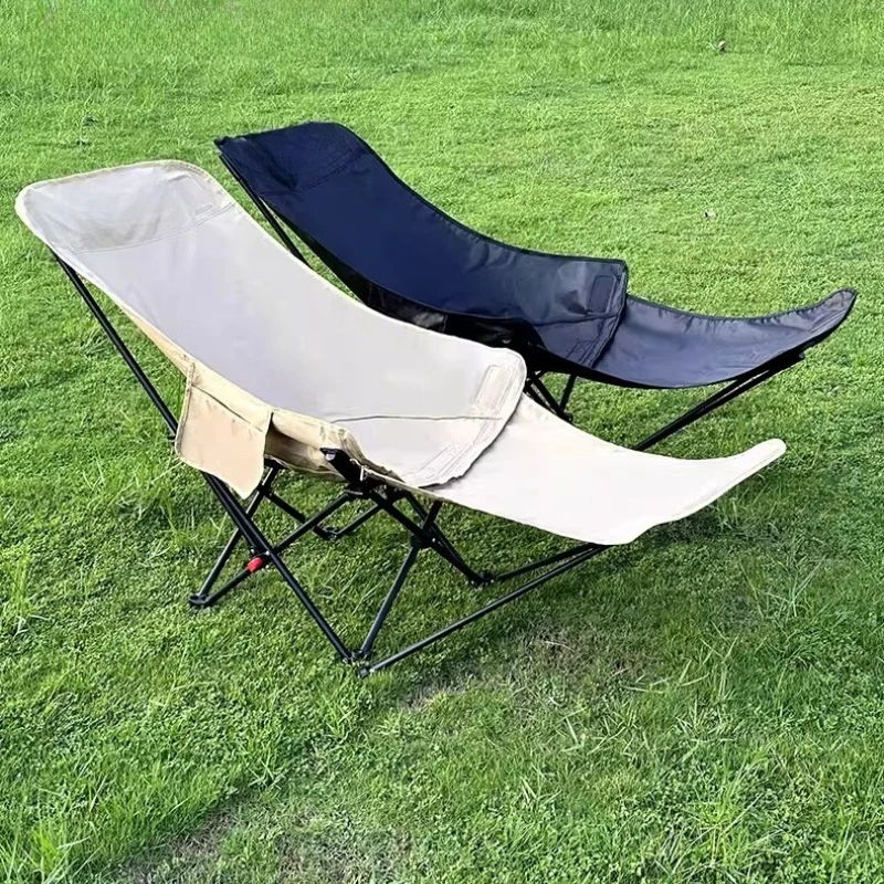 

Outdoor Portable Camping Chair Recliner Lightweight Camping Chair Folding Stool Supplies Cadeira De Acampamento Camping Supplies
