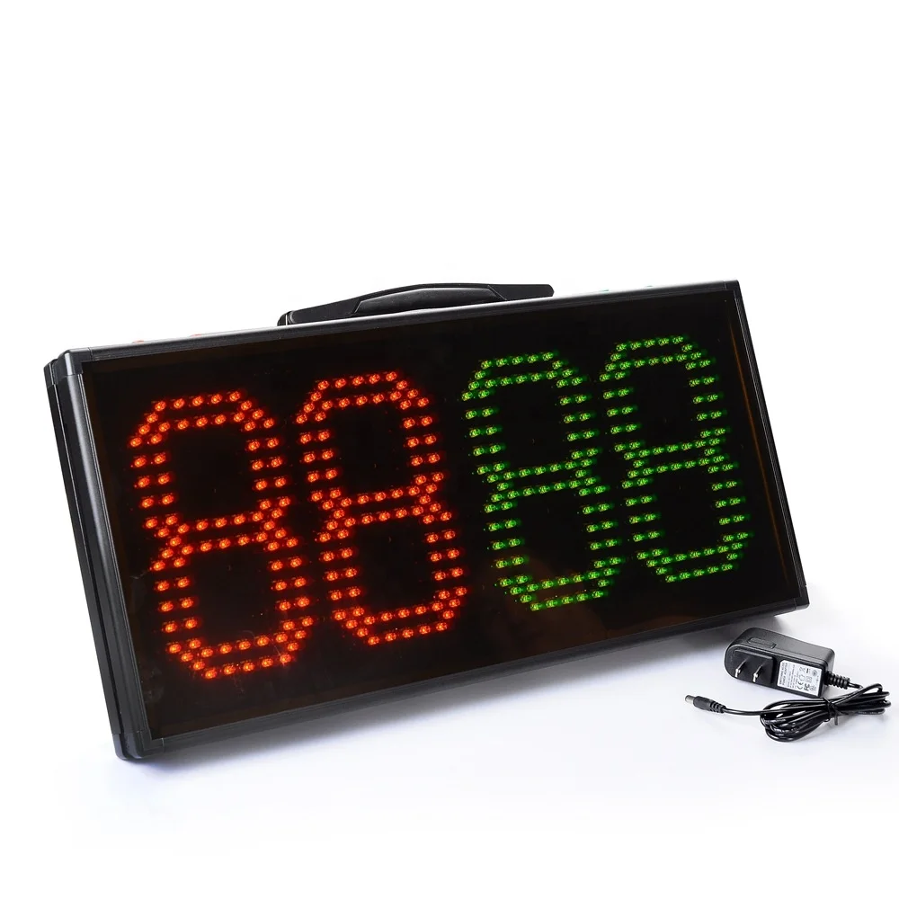 Portable LED Scoreboard Soccer Replacement Board 4 Digital Electronic Basketball Scoreboard