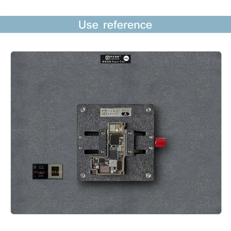 AMAOE M81 Working Mat or Mobile Phone Repair Anti-static Synthetic Stone  High Temperature Resistant Workbench Table Pad