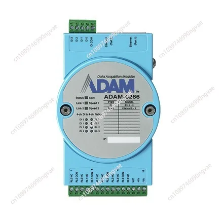 

ADAM-6266 Модуль Adam с 4 релейными выходами и интеллектуальным модулем Ethernet с двумя сетевыми портами 4DI