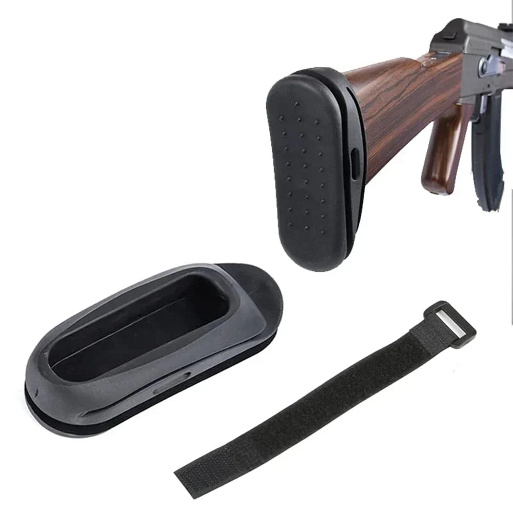 Rubber Recoil AK Stock Pad AK47/74 Buttstock Rear Cushion Hunting Gun Accessories