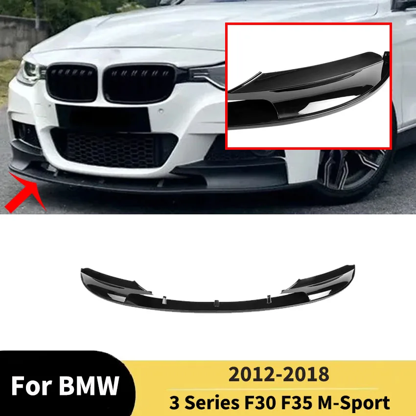 

Спойлер переднего бампера, аксессуары для BMW 3 серии F30 F35 M-Tech M-Sport 2012 2013 2014 2015-2018, автомобильный бампер, комплект кузова