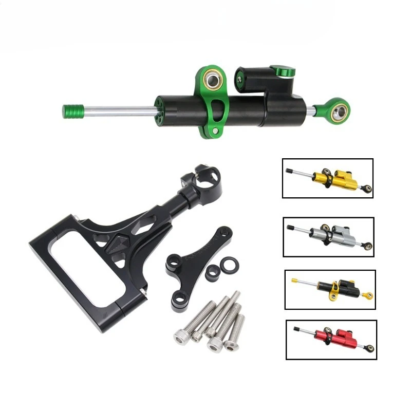 

Universal Steering Stabilize Damper Bracket Mount Motorcycle CNC Aluminum for Kawasaki Z1000 Z750, 2003-2009