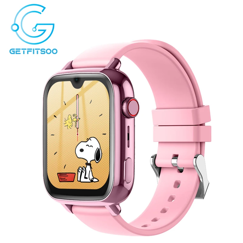 Getfitsoo 4G Smart Watch For Children With GPS WiFi Camera Video Chat Video Call Kt34 Class Mode WhatsApp Tiktok Kid SmartWatch