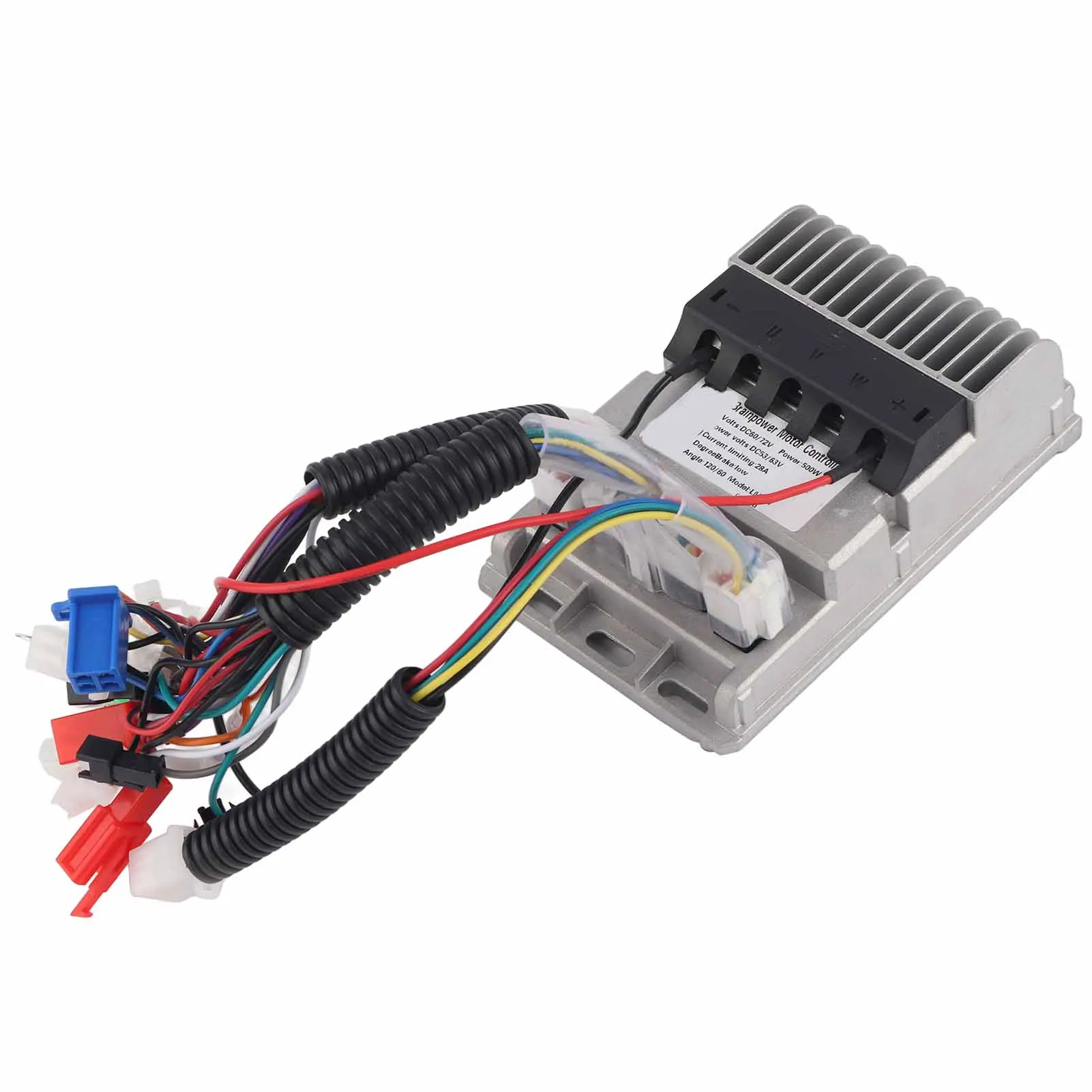 Coque universelle en fonte d'aluminium 60V-72V 500W, alarme pour Scooter de croisière, contrôleur sans balais, accessoire pour vélo électrique