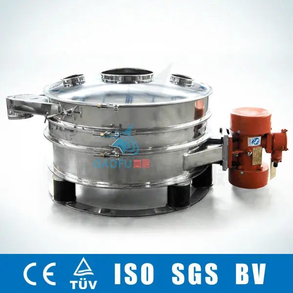 Industrial Sifter Corn Flour Filter Straight Sieve Circular Vibration Screen Manufacturer