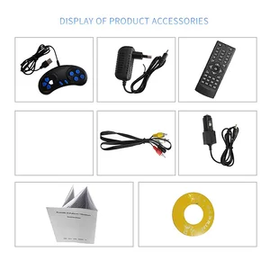 MINI DVD PLAYER DIGITAL, SMART, TV, CD, EVD DISC, REMOTE CONTROL, 270 ° Rotary screen, Desktop, Portable Travel, 7.8 6 Main Sales DVD portable with digital TV - №1