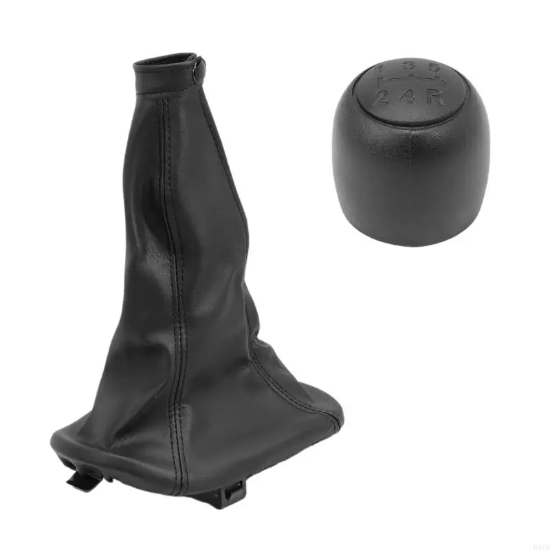 

Gear Shifter Knob And Leather Gaiter 735249804 for Seicento 1998-2010 Car Shifter Knob Gaiter Auto Part Easy Installation H9EE