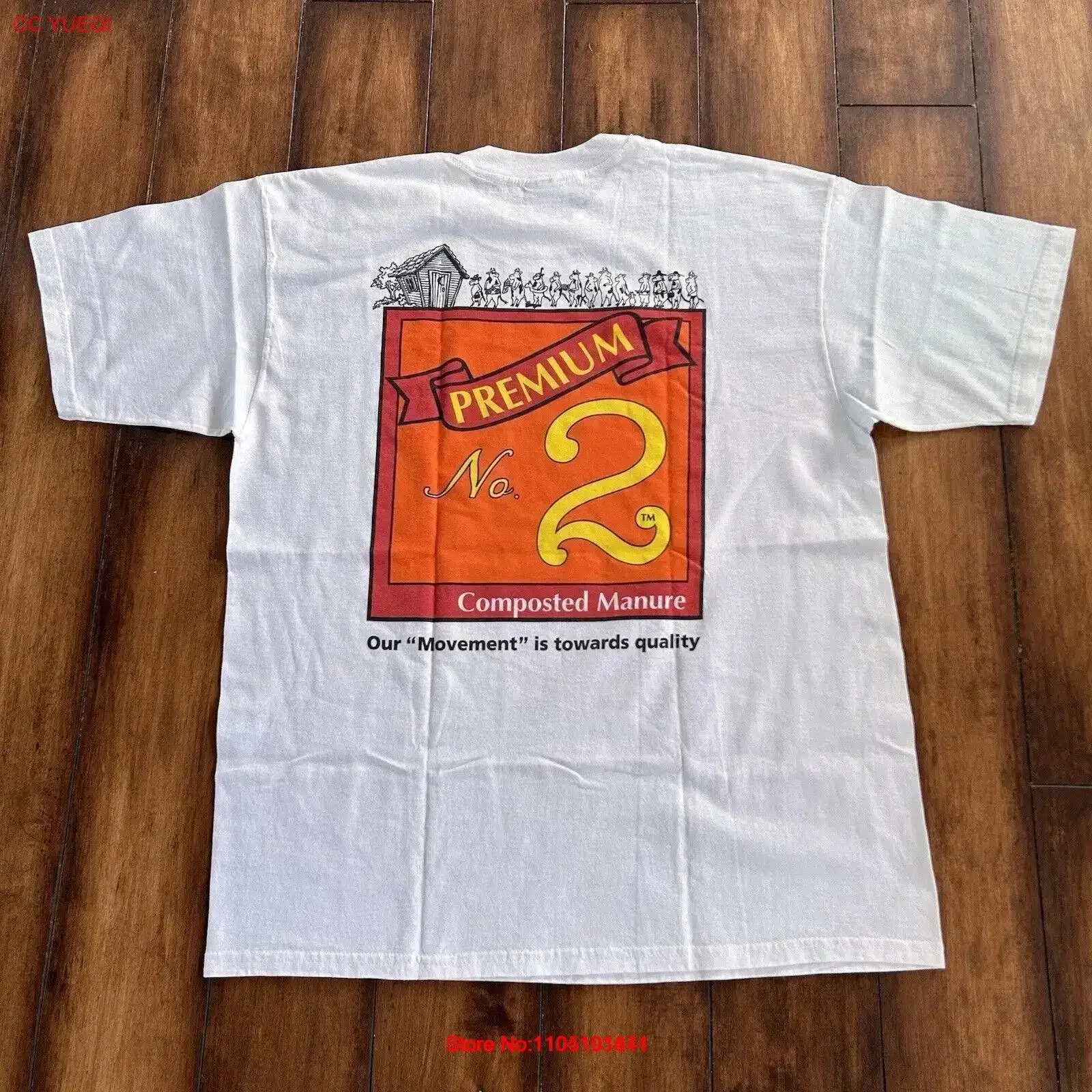 

Винтажная забавная футболка с изображением коровы, размер XL, компост, посох, устойчивая, экологически чистая, винтажная, смытая, слегка модная уличная одежда, растягивается