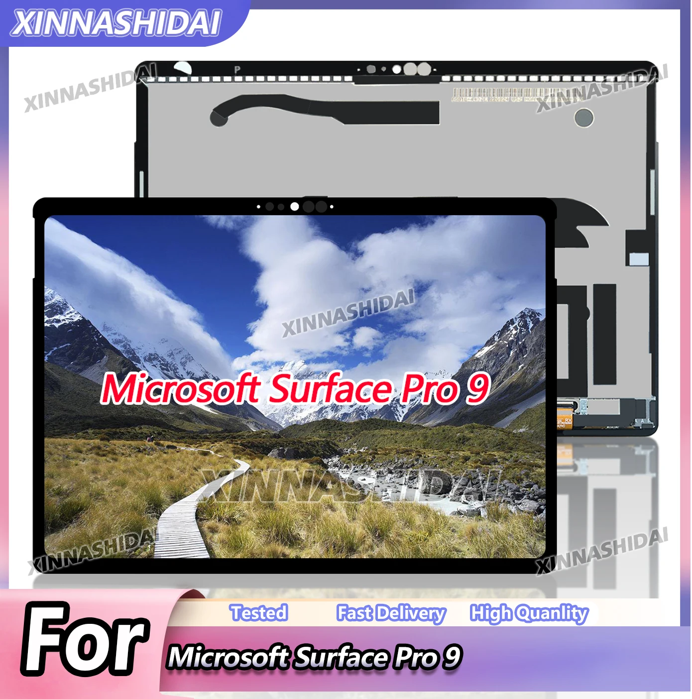 New Quality For Microsoft Surface Pro 9 LCD Display Touch Screen Digitizer Assembly Replacement