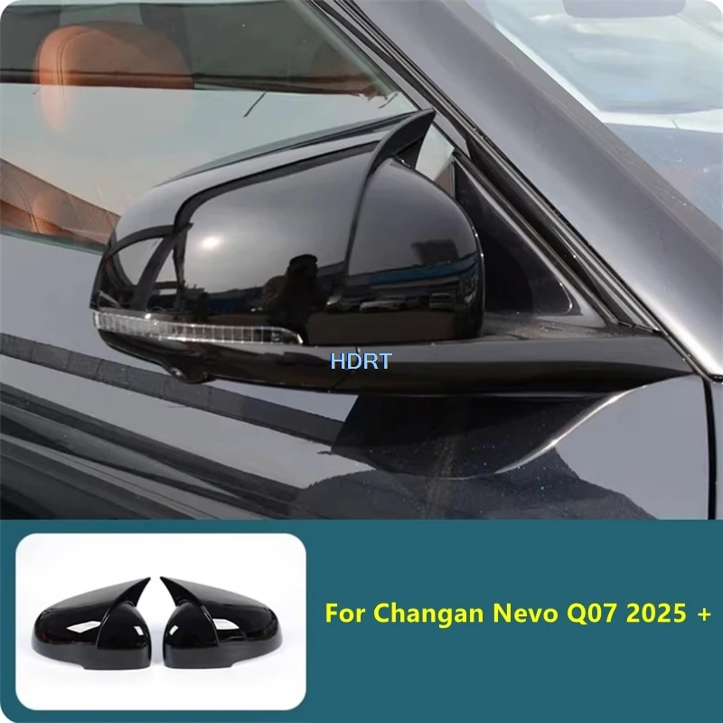 

For Changan Nevo Q07 2025 + Car Rear View Mirror Cover Reverse Mirror Shell Protector Decoration Accessories Exterior Sticker
