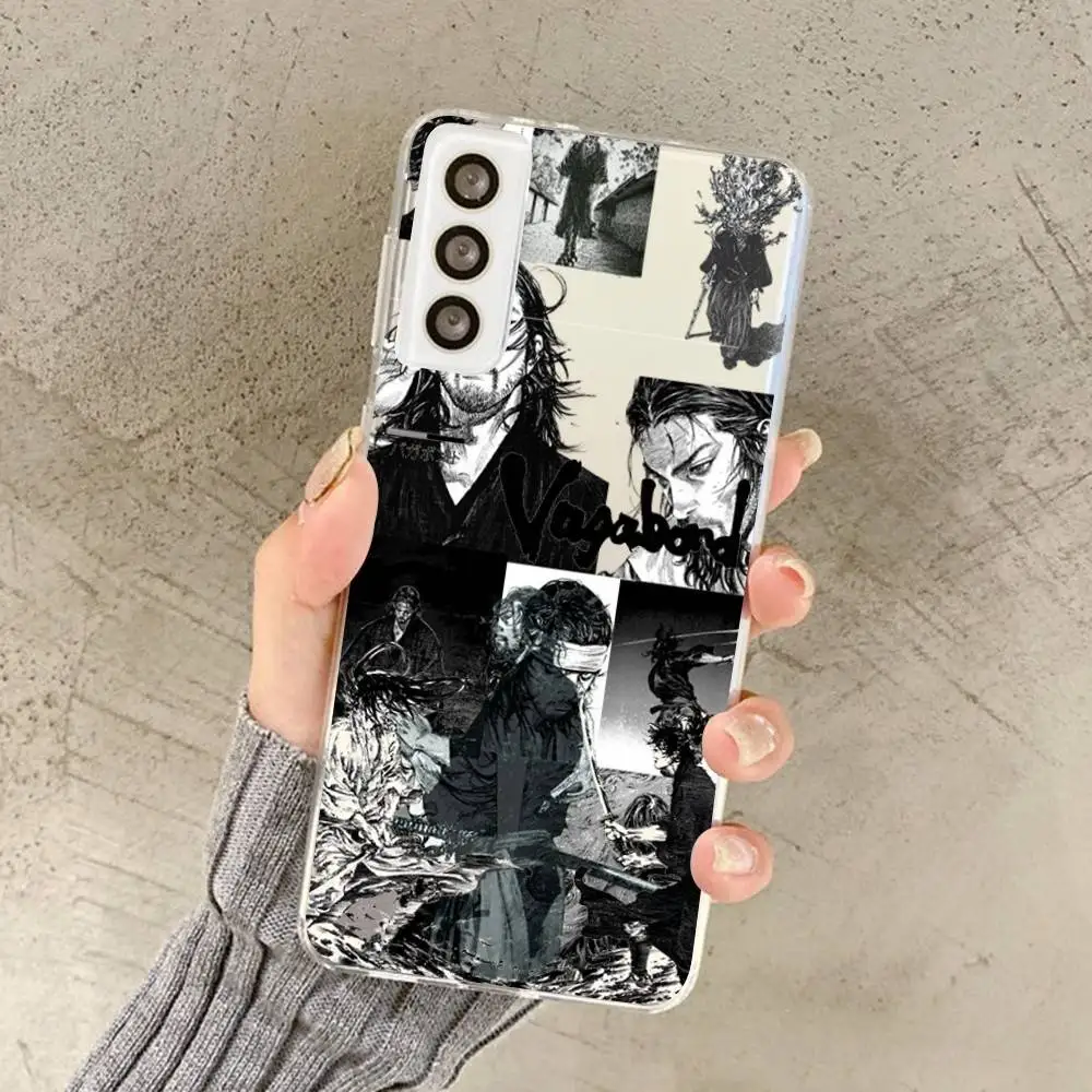 اليابانية Vagabond الساموراي قضية الهاتف لسامسونج غالاكسي S 20 30 21 22 23 24 A 30 50 31 32 51 70 71 72 73 الترا زائد لايت