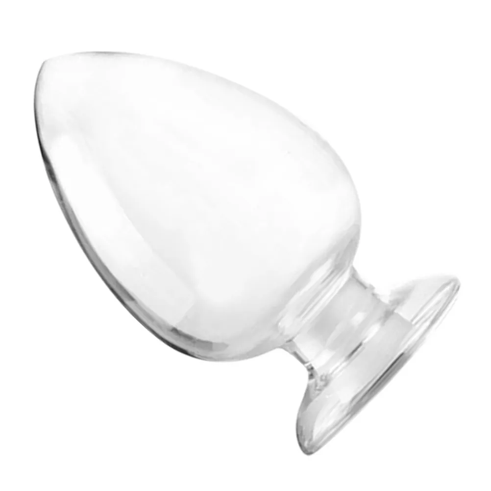 Glass Bottle Stopper Large Capacity Cone Shape Sample Storage Decorative Specimen Jar Glass Bottle Conical Sample Bottles