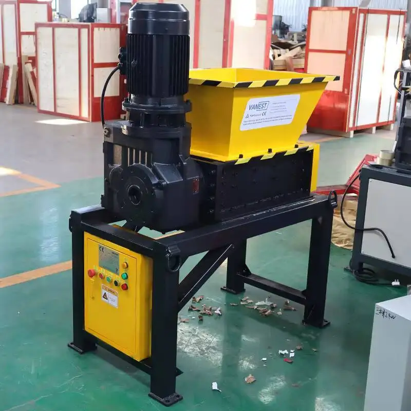 

Wood Boards, Industrial Waste, And Domestic Waste Powerful Crusher Small Dual-Axis Shredder For Herbal Medicine, Branches