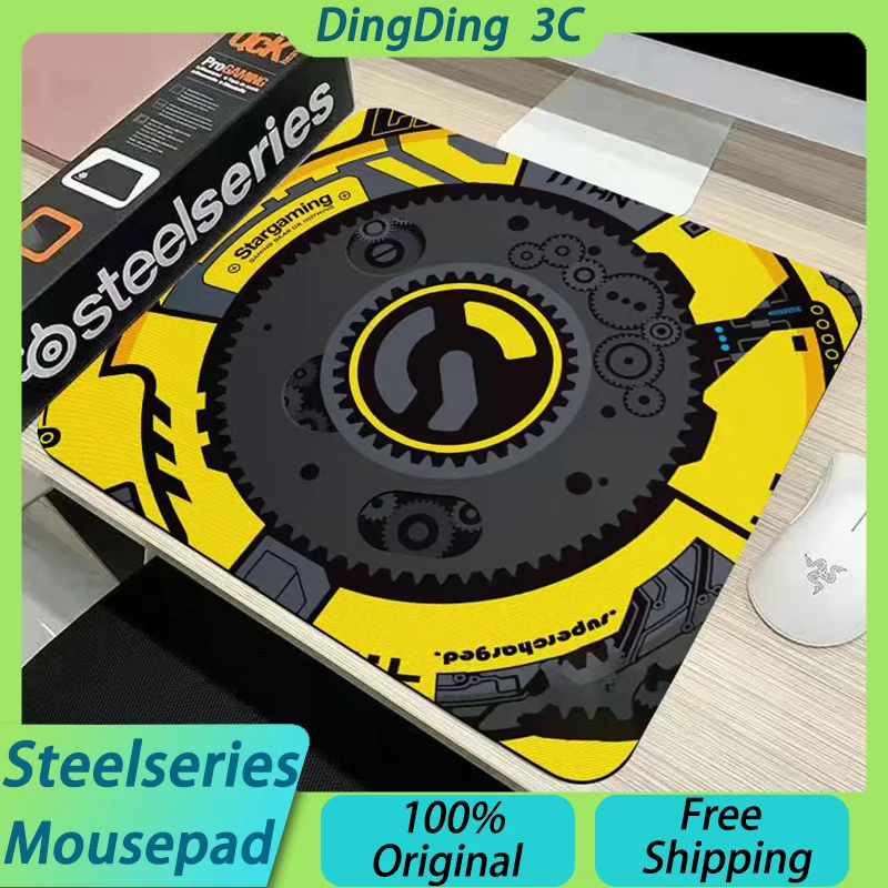 

Original Steelseries QCK 4/6mm Thickened Esports Game Mousepad Smooth Fine Surface Mouse Mat CSGO PUBG CF Gamer Custom Mousepad