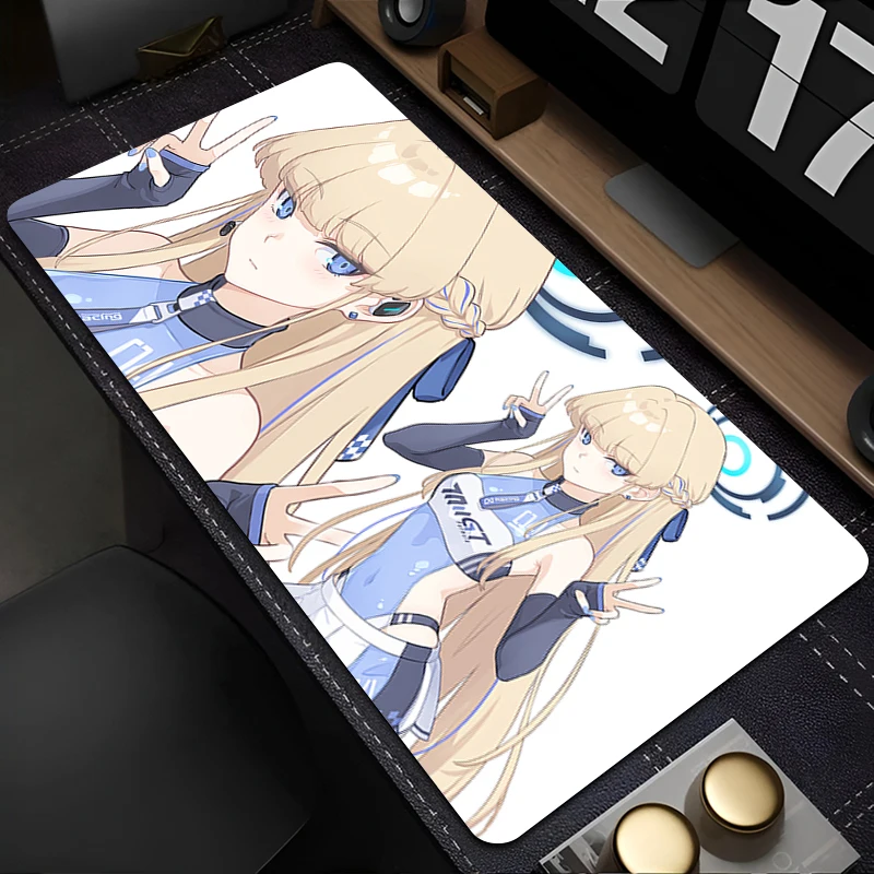 Mouse Pad Blue Archive Asuma Toki Mousepad Laptop Sexy Anime Bunny Girl Keyboard Pad PC Gaming Accessories Kawaii Desk Mouse Mat