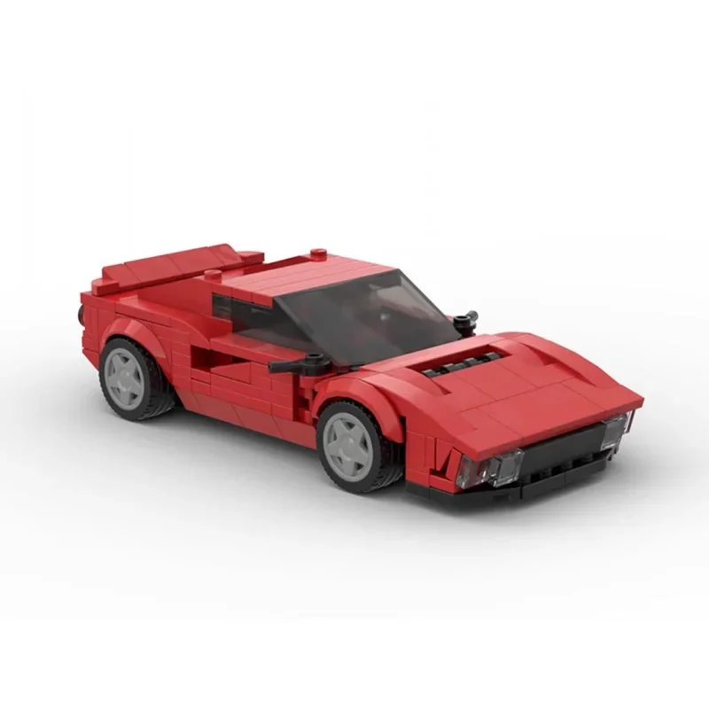 MOC Ferraried 288 GTO Speed Champions Sports Building Blocks City Speed Vehicle Supercar Model Brick Puzzle Toys Kid Adult Gift