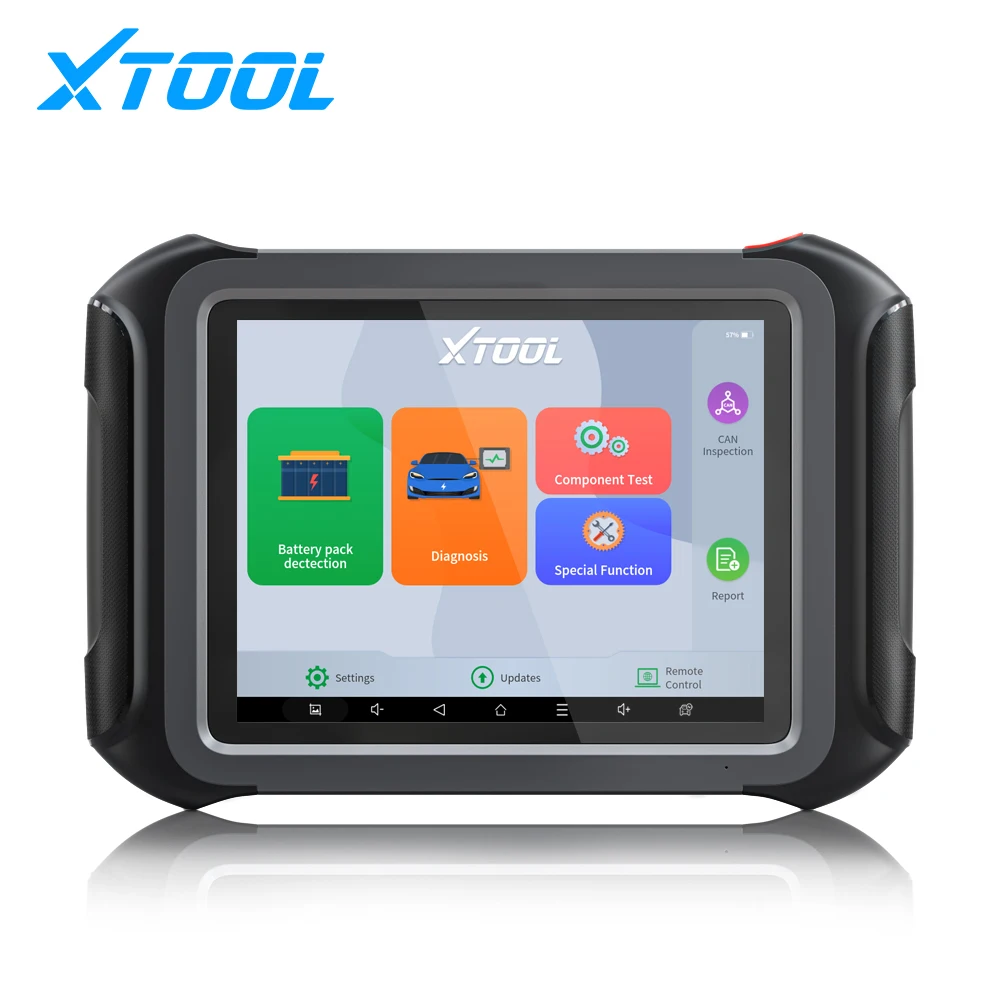 XTOOL D9EV Car Diagnostic tools Energy Vehicles For Tesla For BYD With Battery Pack Dectection ECU Coding D9 EV Smart Diagnostic