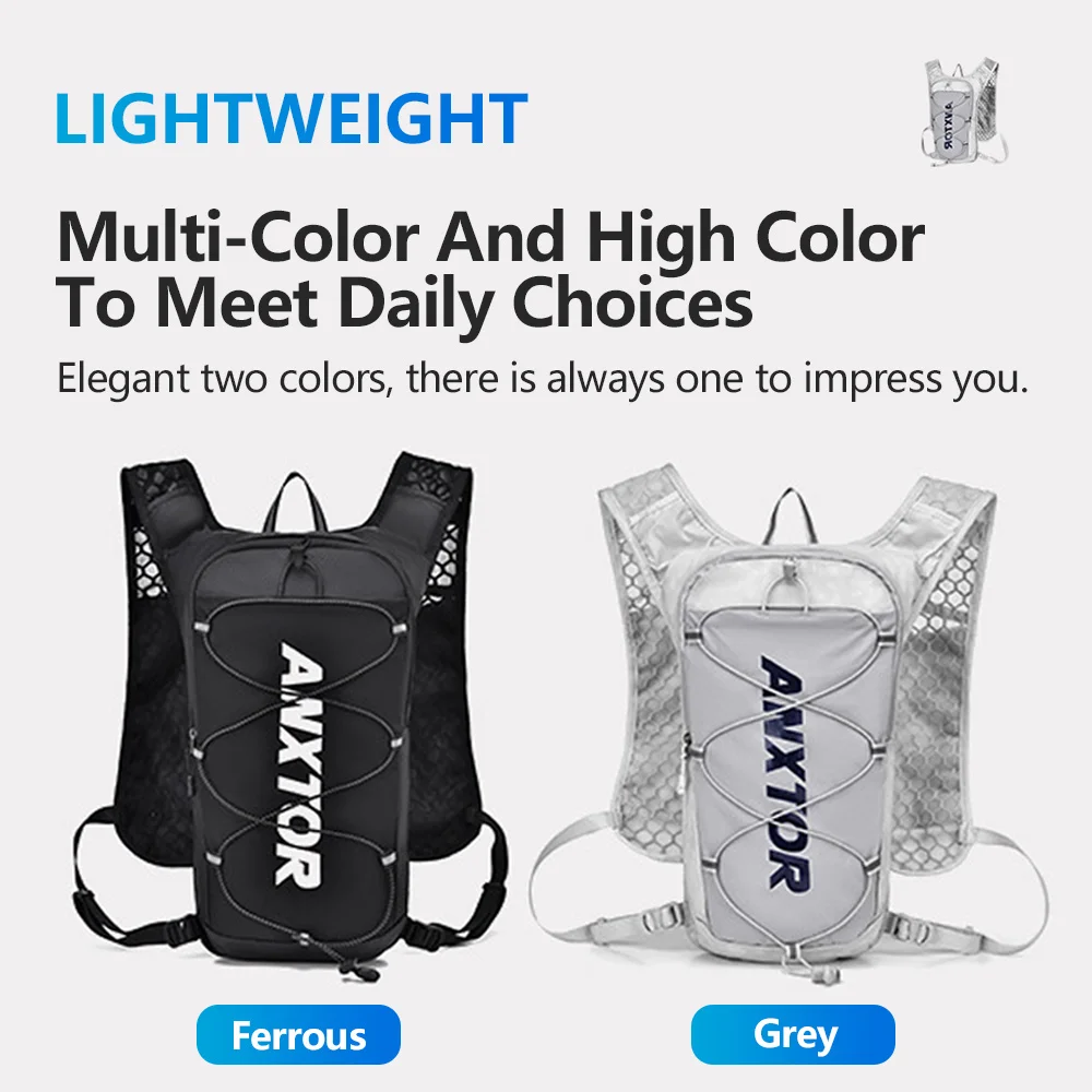 NEW Trail Running-ultra-light 5L Backpack, Running Hydration Vest, Marathon Can be used with 1.5L 500ML water bag.