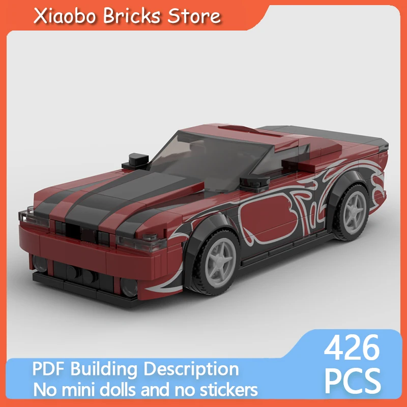 

Городской автомобиль, скоростная игровая модель MOC, строительные кирпичи, лошадь, спортивный автомобиль, модульная технология, подарки, праздник, сборка, детские игрушки, костюм