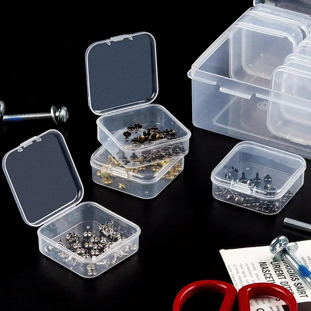 

15 Grids Plastic Jewelry Storage Box Necklace Earrings Rings Jewelry Packaging Organizer Portable Pill Medicine Storage Box