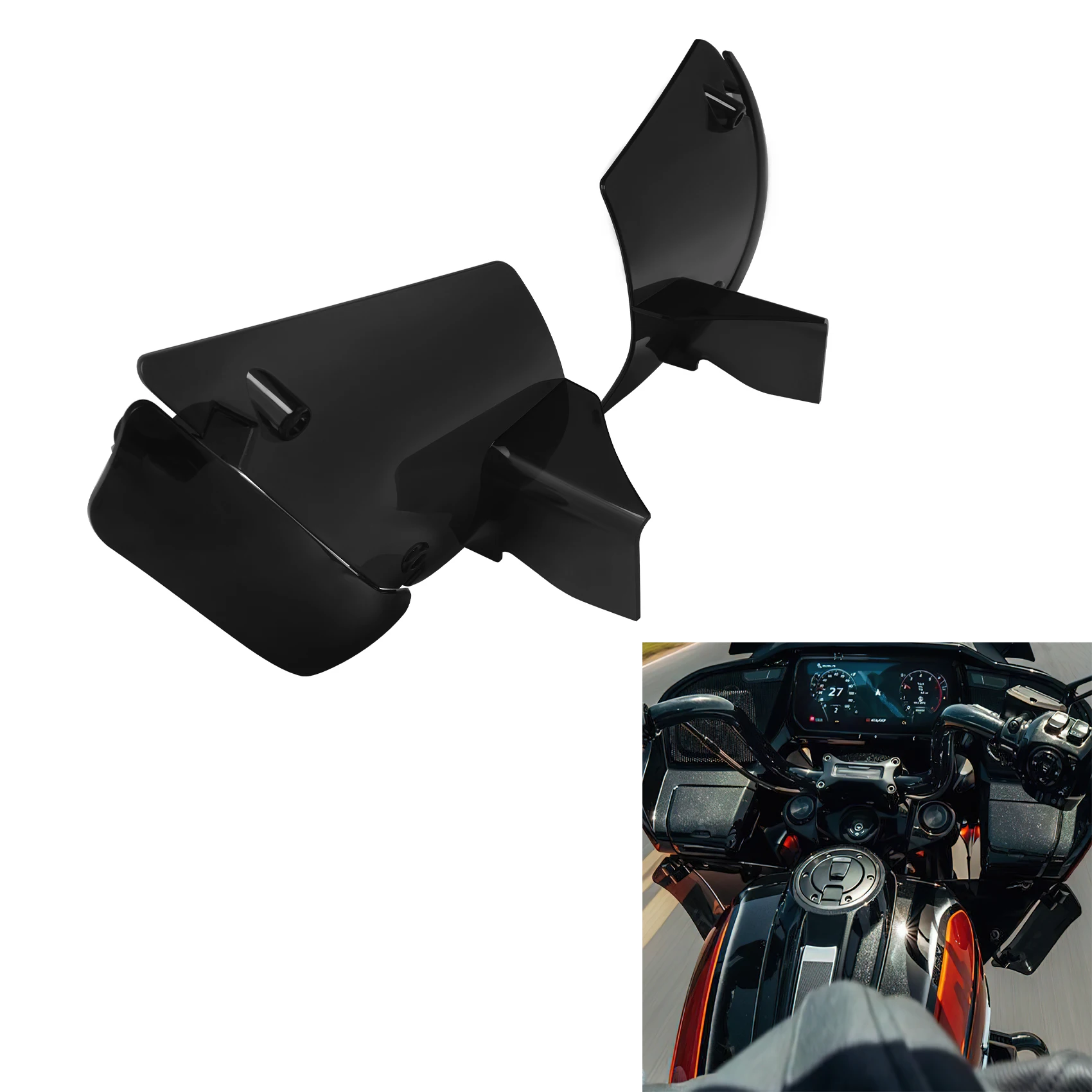 

Motorcycle Fairing Side Wind Air Deflector For Harley CVO Road Glide 2023-2024 FLTRX 2024