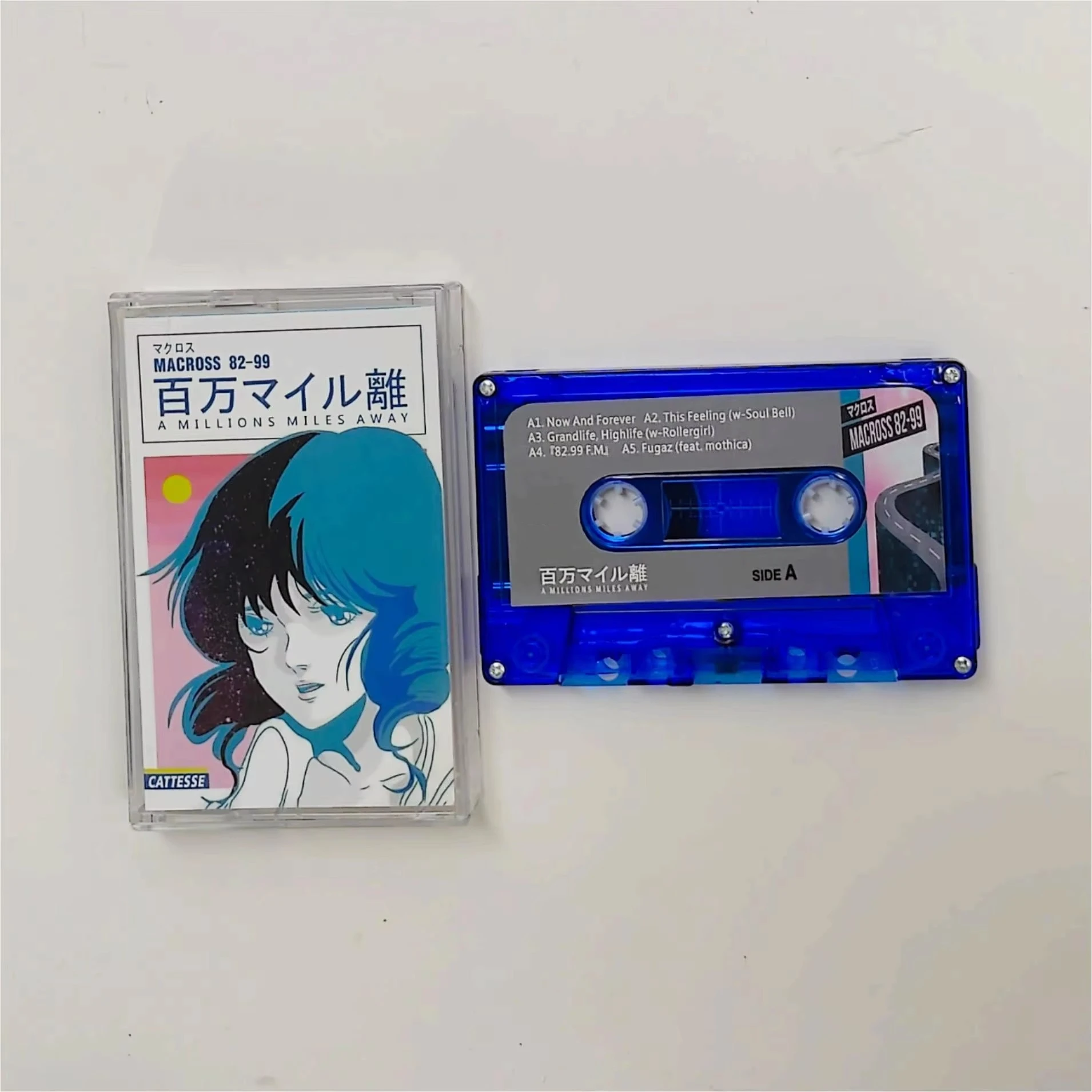 Vaporwave City Pop Macross 82-99 Music Tape A Million Miles Away Album Cassettes Cosplay Walkman Car Recorder Soundtracks Box