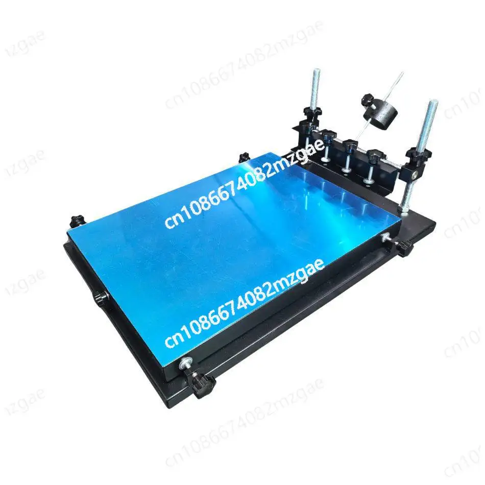 Manual screen printing table Screen printing flat manual machine shelf Solder paste screen