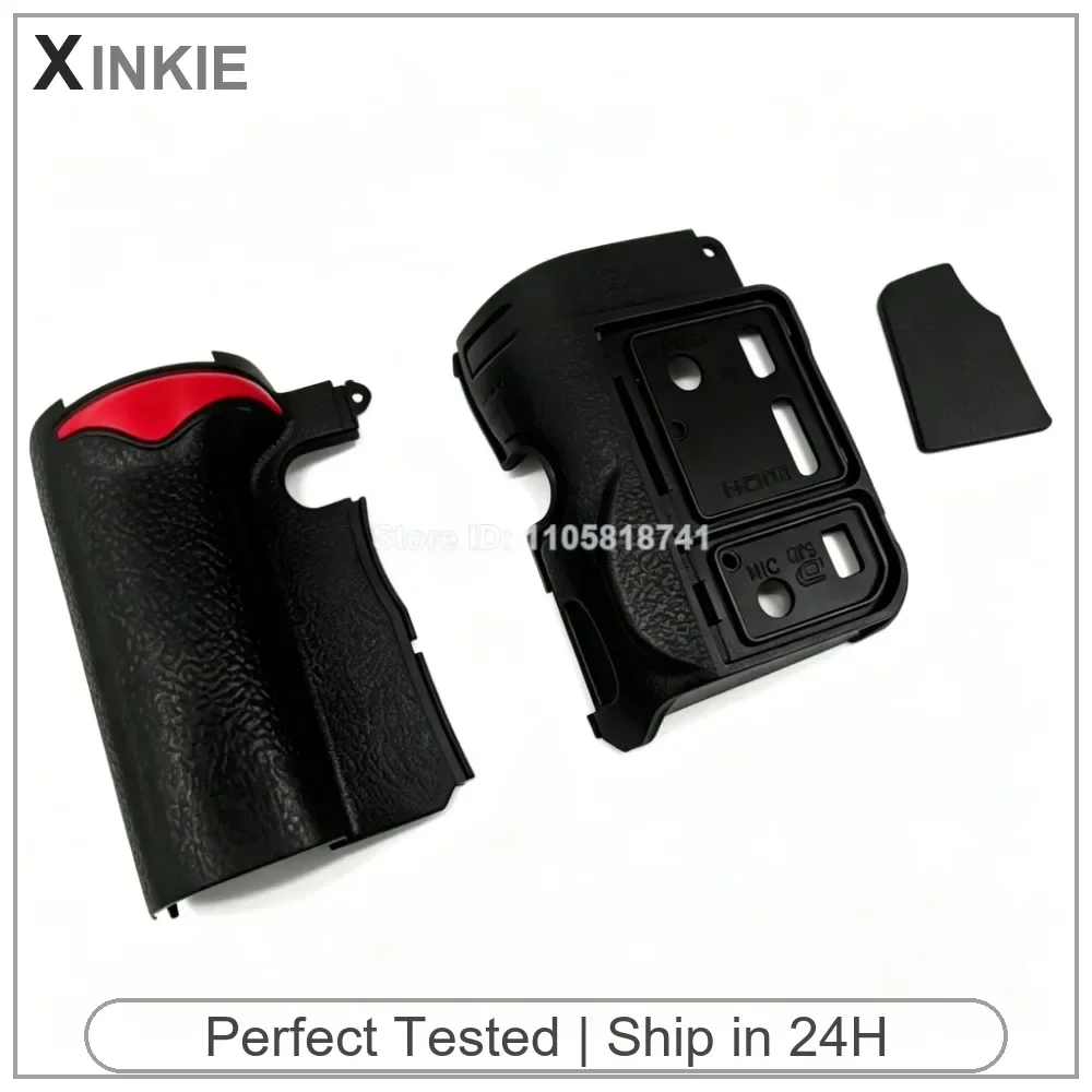 New Body Grip Rubber Cover 3pcs Set Hand Grip Thumb Side Skin for Nikon D7000 D7100 D7200 D7500 DSLR Camera Repair Part