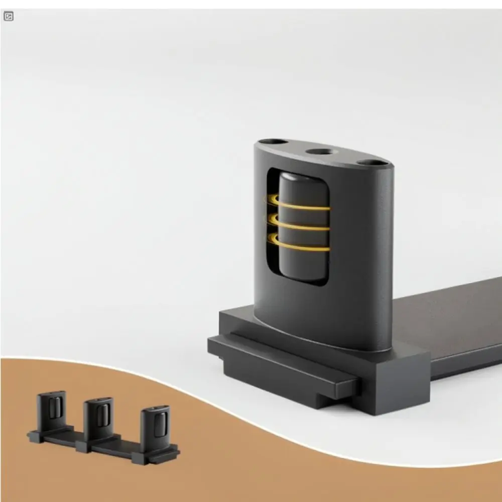 Heavy Duty Sliding Door Bottom Guide Roller Three Slot Adjustable Anti Jump Hardware For Home Furniture Cabinet Rail