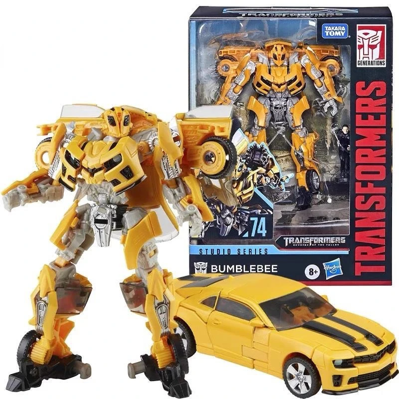 

Original Takara Tomy Hasbro Transformers Studio Series SS74 Bumblebee Transformers Classic Movie Series Toys Transformers Toys