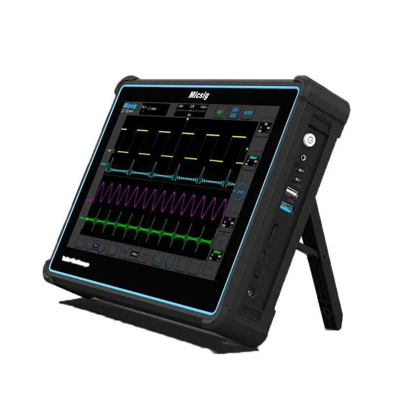 Micsig Tablet Oscilloscope 4 Channels 200 MHz 1GSa/S High Performance And Multi-function Oscilloscope Digital TO2004