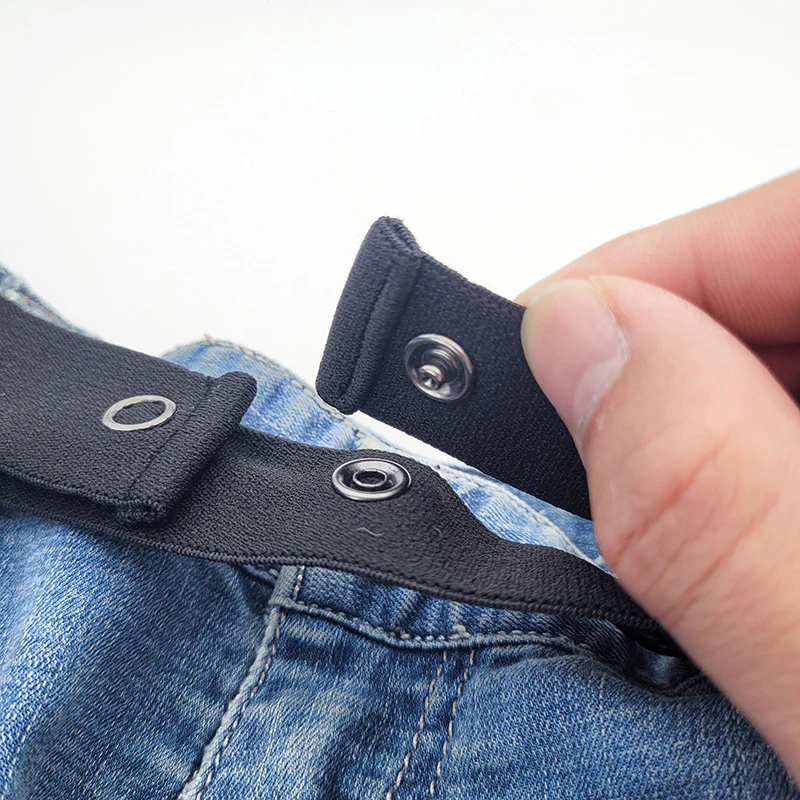 Simple And Fashionable Women'S Belt Elastic Lazy Men'S Belt Woven Invisible And Seamless Unisex Jeans Belt Length Adjustable ﻿