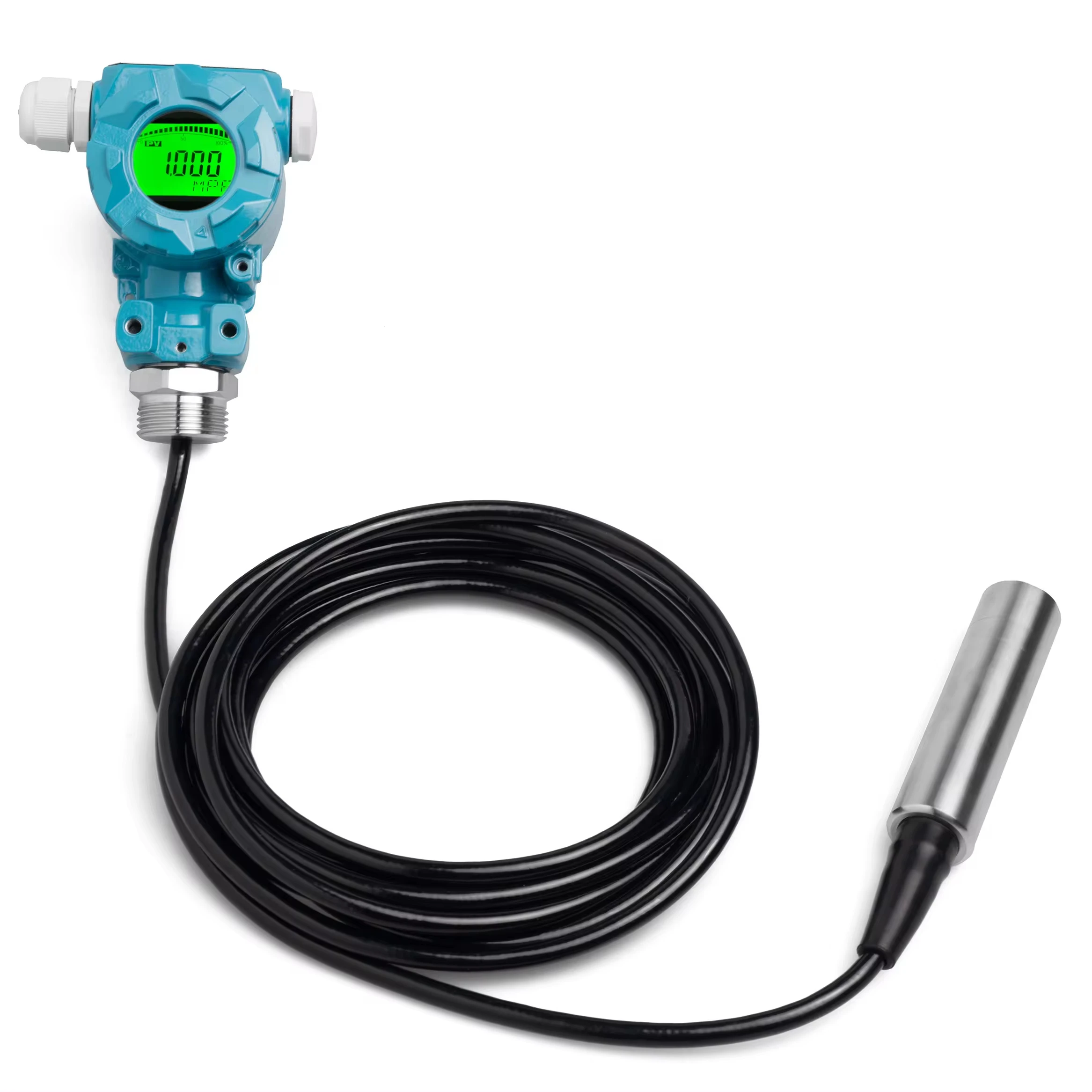 

Hank Low Cost Water Submersible Level Sensors Probe Hydrostatic River Tank Water Liquid Level Indicator Transmitter