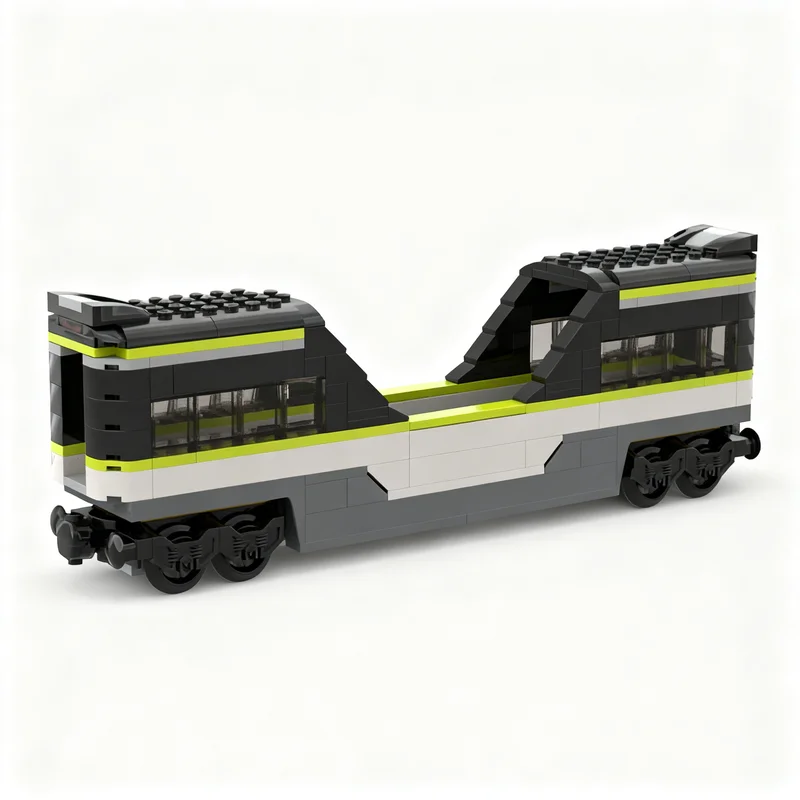 203pcs MOC Cargo Module 2 City Trains Model Building Blocks Christmas Gifts Construction Toy Assemble Education Creative Idea
