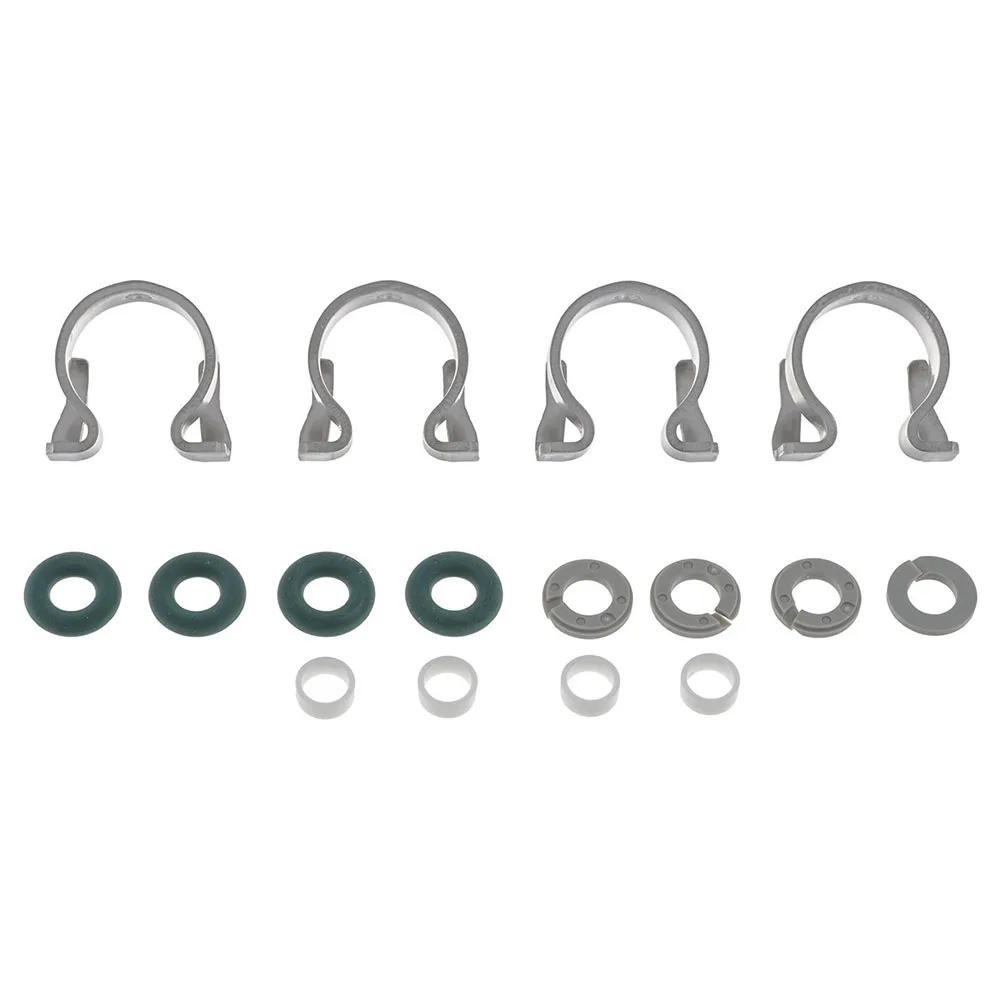LR037089 Fuel Injector Seal Kit Compatible with For Jaguar 5.0L V8 2014-2021 For Land Rover 2005-2016 LR4 2010-2016