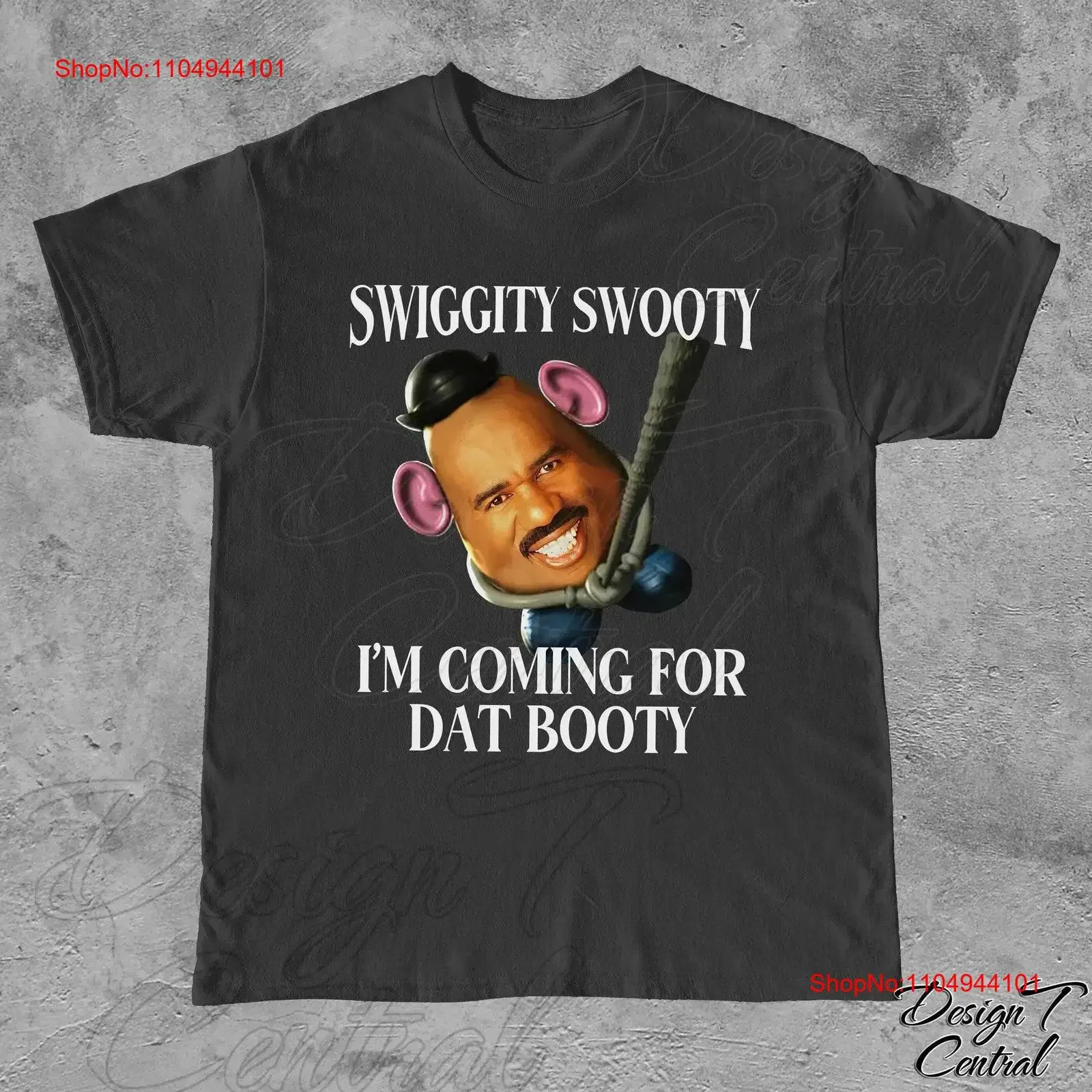 

Swiggity Swooty Potatohead Parody T Shirt Unhinged Funny Weird Inappropriate Hilarious Meme Gag for Friend vintage Washed Soft