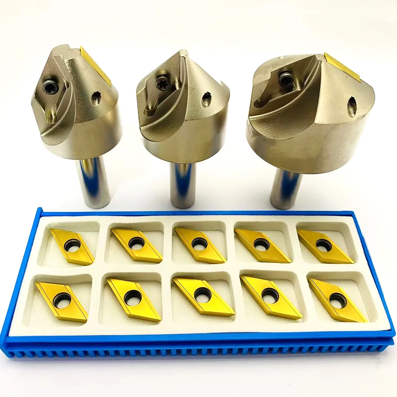 ECC17005R Chamfer milling cutter handle XCET170404 Chamfer blade ECC17005 30 ° 45 ° 60 ° carbide long edge chamfering tool