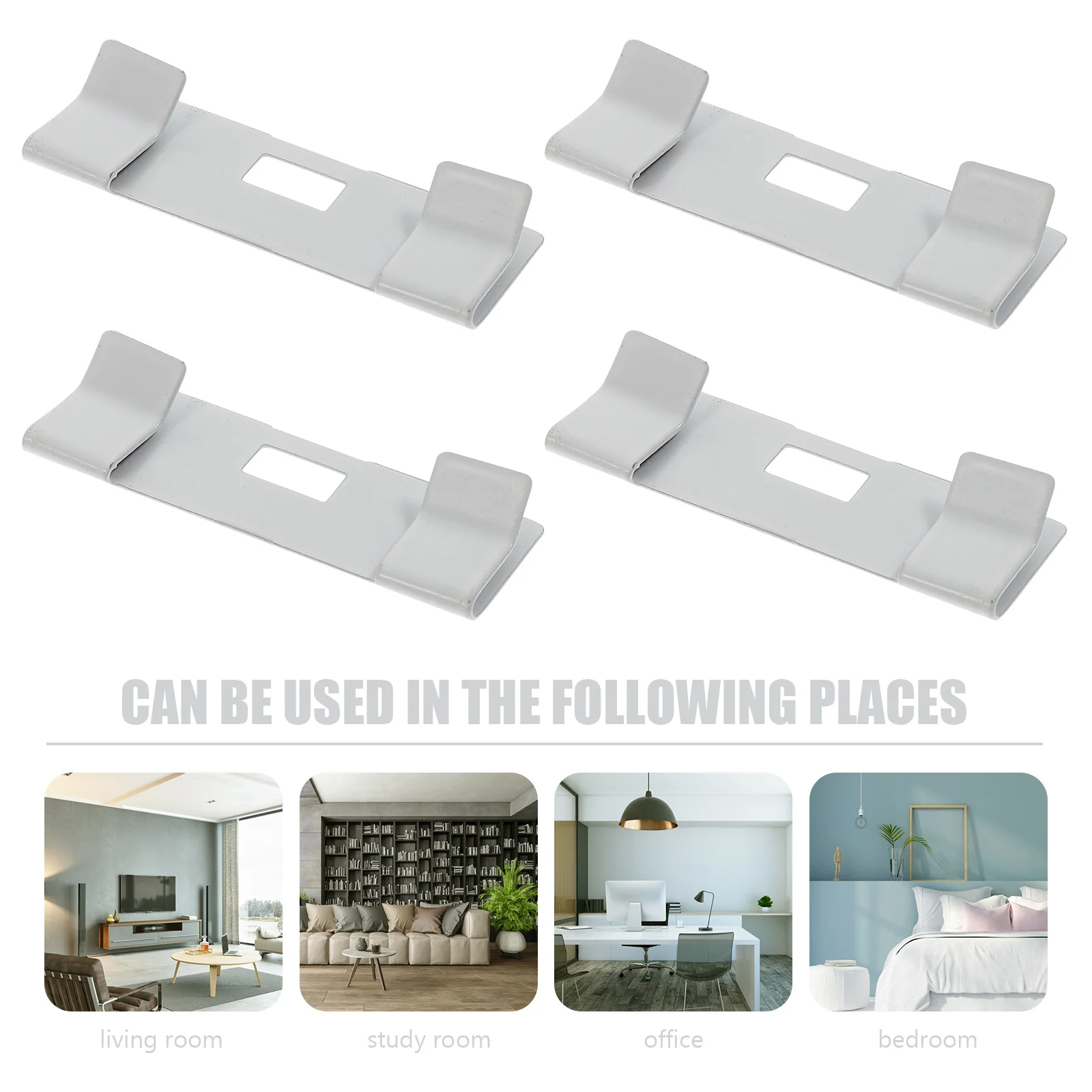 

12Pcs Vertical Blind Replacement Slat Curtain Metal Strong Sturdy Repair Fixer for Damaged Blinds Fast Installation