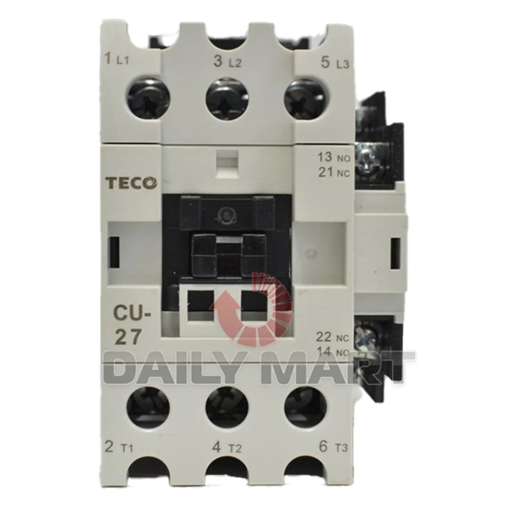 New In Box TECO CU-27 AC Contactor 24V