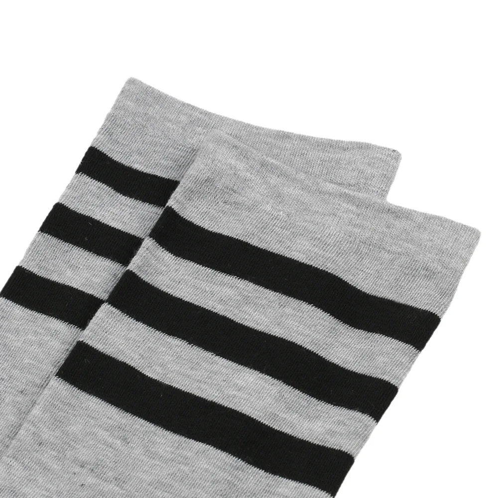 Plus Size Oberschenkelhohe Socken für Damen, gestreifte Overknee-Socken für den Alltag, Cosplay, Freizeitoutfits, weiche, atmungsaktive Kniestrümpfe – Detail 25
