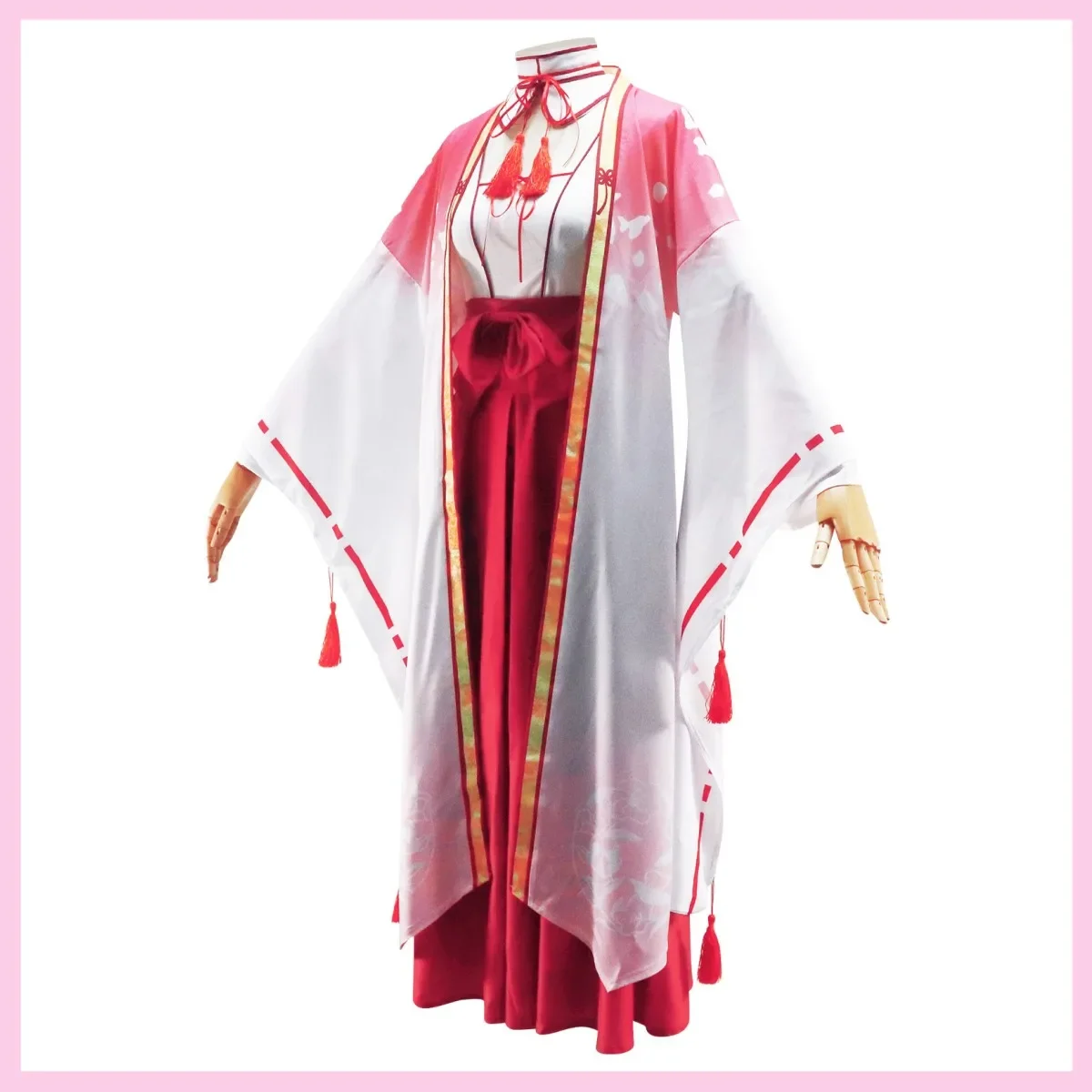 Jeu Senren * Banka Tomotake Yosh37Cosplay Costume, Perruque, Style Chinois Hanfu, Robe Everak, Manteau Femme, Sexy, Festival Traditionnel Trempé