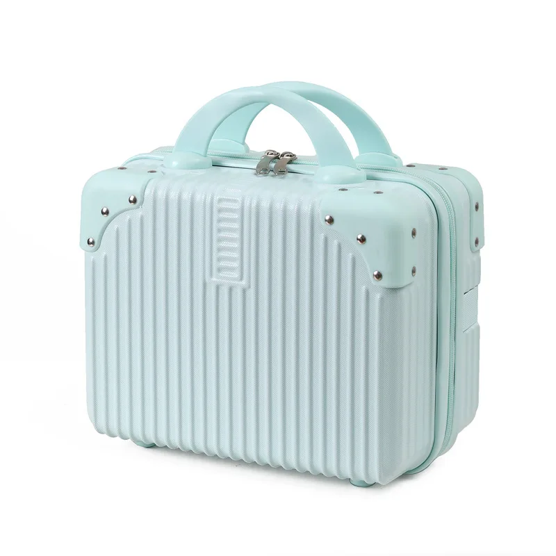 New in Carry-on Hand Suitcase  Small Cabin Travel Mini Carrier Suitcase Storage Box Makeup Cases Luggage for Women